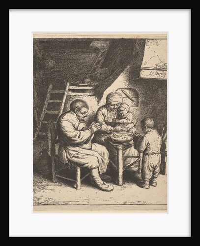 The Blessing, 1610-85 by Adriaen van Ostade