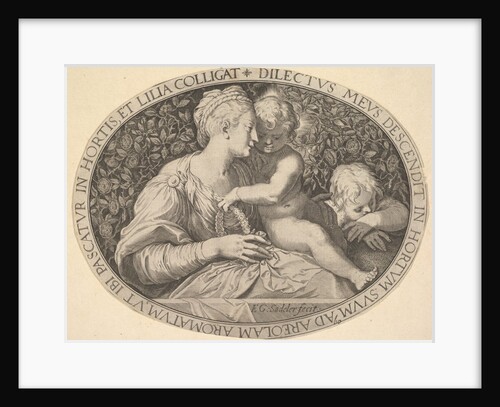 Madonna and Child by Aegidius Sadeler II