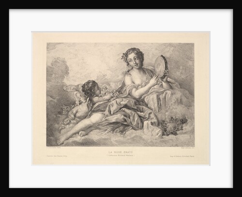 The Muse Erato, 1890 by Albert Ardail