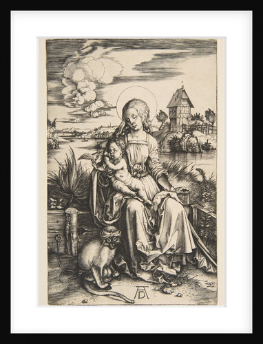 Virgin and Child with the Monkey, ca. 1498 by Albrecht Dürer