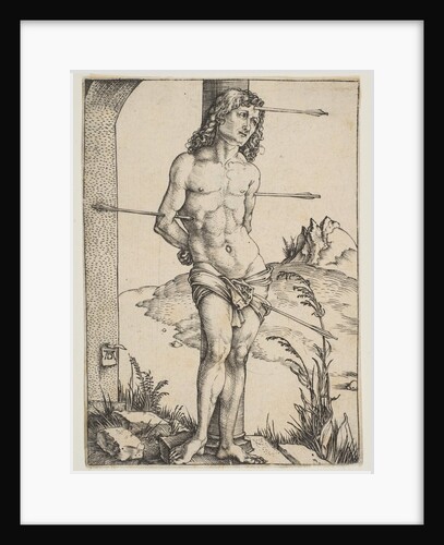 Saint Sebastian Bound to the Column, ca. 1499 by Albrecht Dürer