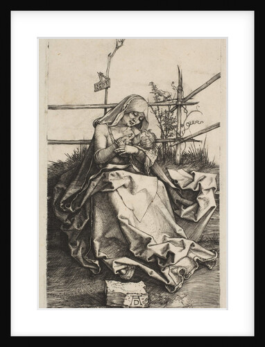 Virgin and Child on a Grassy Bench, 1503 by Albrecht Dürer