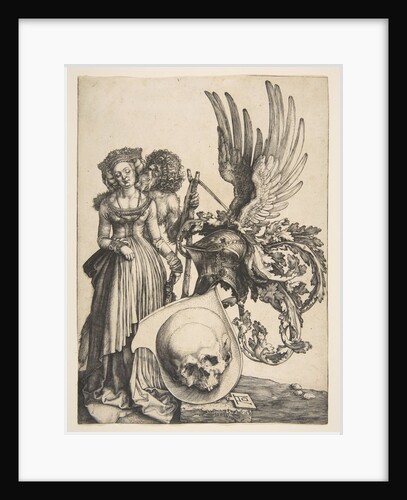 Coat of Arms with a Skull, 1503 by Albrecht Dürer