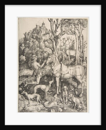 Saint Eustace, ca. 1501 by Albrecht Dürer