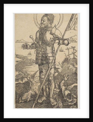 Saint George Standing by Unknown