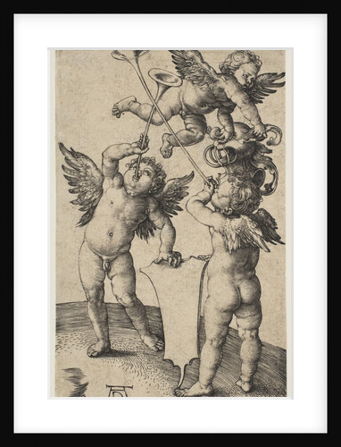 Three Putti with Trumpets, ca. 1500 by Albrecht Dürer