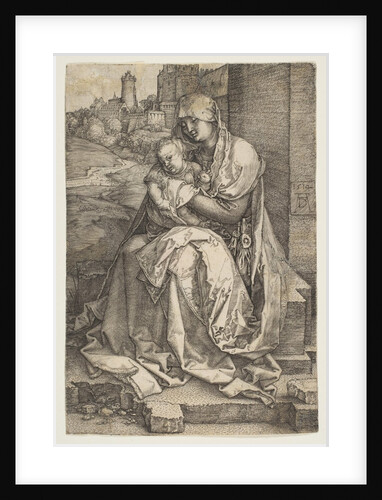 Virgin and Child Seated by the Wall, 1514 by Albrecht Dürer
