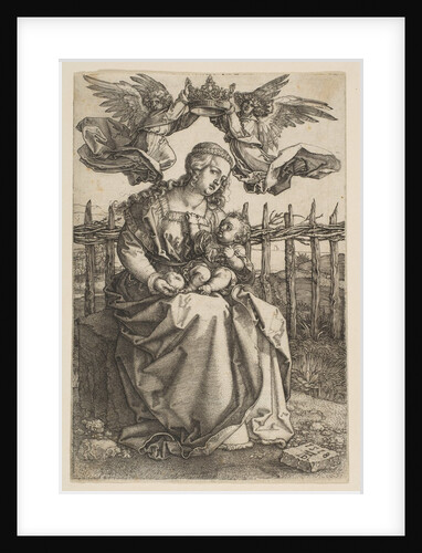 Virgin and Child Crowned by Two Angels, 1518 by Albrecht Dürer