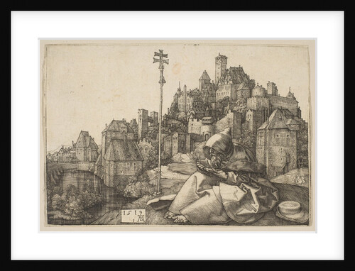 Saint Anthony Reading, 1519 by Albrecht Dürer