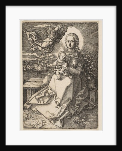 Virgin and Child Crowned by an Angel, 1520 by Albrecht Dürer
