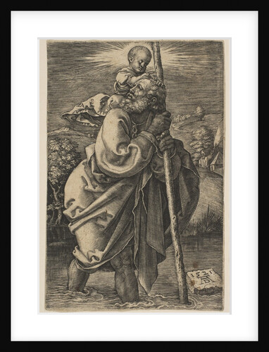 Saint Christopher Facing Left by Unknown