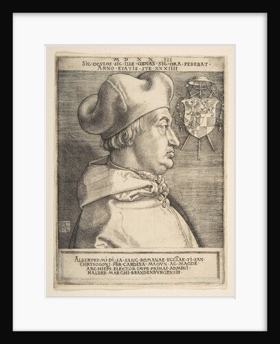 Cardinal Albrecht of Brandenburg by Albrecht Dürer