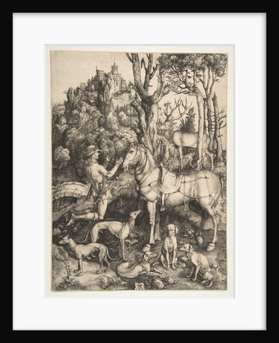 Saint Eustace, ca. 1501 by Albrecht Dürer