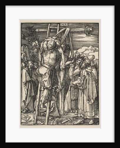 The Descent from the Cross, from The Small Passion, ca. 1509 by Albrecht Dürer
