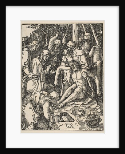 The Lamentation, from The Small Passion, ca. 1509 by Albrecht Dürer