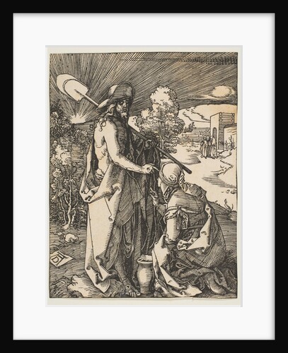 Christ Appearing to Mary Magdalen, from The Small Passion, ca. 1510 by Albrecht Dürer