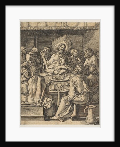 The Last Supper, from The Small Passion by Abraham Waesberge