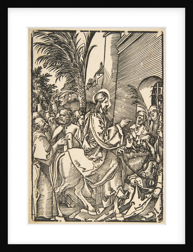 Christ's Entry into Jerusalem, from The Small Passion by Unknown