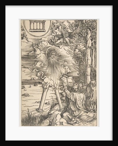Saint John Swallowing the Book, from The Apocalypse, Latin Edition, 1511, 1511 by Albrecht Dürer