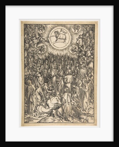 The Adoration of the Lamb, from The Apocalypse, Latin Edition, 1511, 1511 by Albrecht Dürer