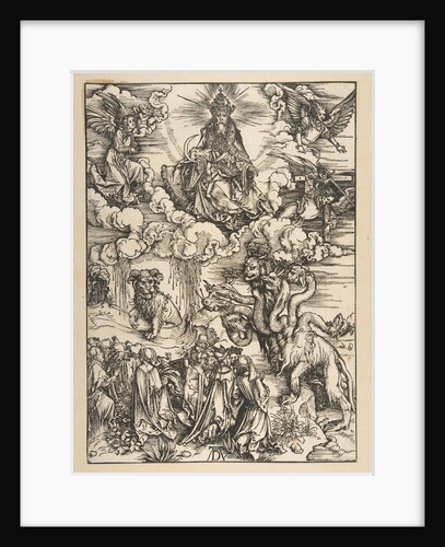 The Beast with Two Horns Like a Lamb, from The Apocalypse, Latin Edition 1511, ca. 1496 by Albrecht Dürer