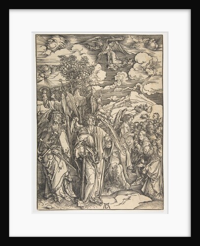 The Four Angels Holding the Winds, from The Apocalypse, German Edition, 1498, ca. 1498 by Albrecht Dürer