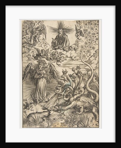 The Apocalyptic Woman, from The Apocalypse, Latin Edition, 1511, 1511 by Albrecht Dürer