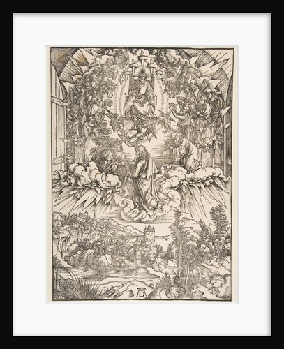 Saint John before God and the Elders, from The Apocalypse, ca. 1496 by Albrecht Dürer