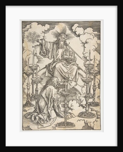The Vision of the Seven Candlesticks, from The Apocalypse, German Edition 1498, ca. 1498 by Albrecht Dürer