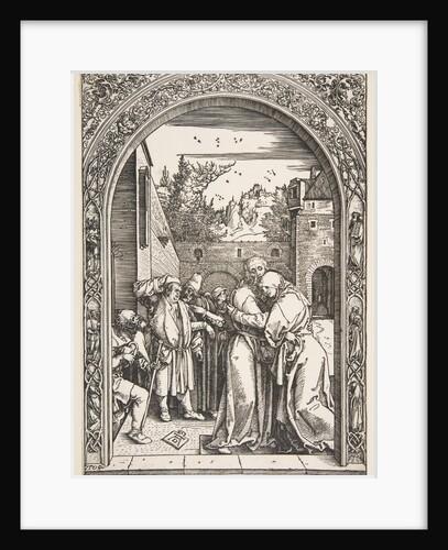 Joachim and Anna at the Golden Gate, from The Life of the Virgin, 1504 by Albrecht Dürer