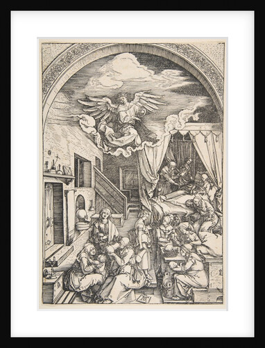 The Birth of the Virgin, from The Life of the Virgin, ca. 1503 by Albrecht Dürer