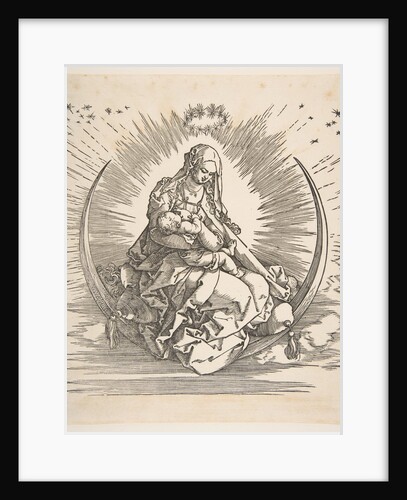 The Madonna on the Crescent, Frontispiece to The Life of the Virgin, ca. 1511 by Albrecht Dürer