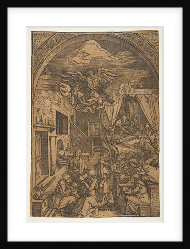 The Birth of the Virgin, from The Life of the Virgin by Unknown