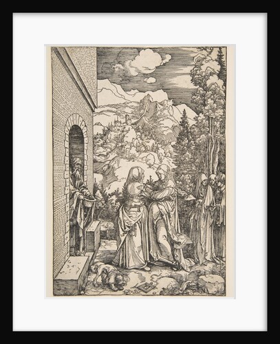 The Visitation, from The Life of the Virgin, 1503-4 by Albrecht Dürer
