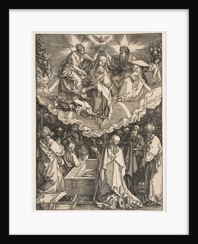 The Assumption and Coronation of the Virgin, from The Life of the Virgin, 1510 by Albrecht Dürer