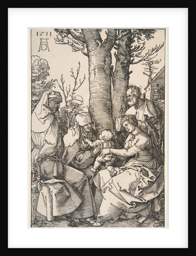 The Holy Family with Saint Joachim and Saint Anne, 1511 by Albrecht Dürer
