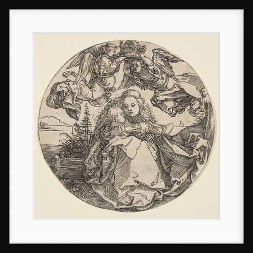 The Virgin and Child Crowned by Two Angels above a Landscape, ca. 1504 by Albrecht Dürer