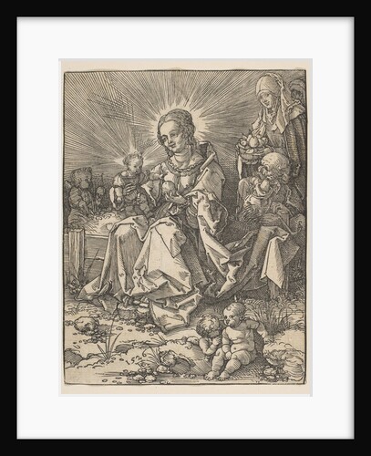 The Madonna on a Grassy Bank, 1526 by Albrecht Dürer (possibly)