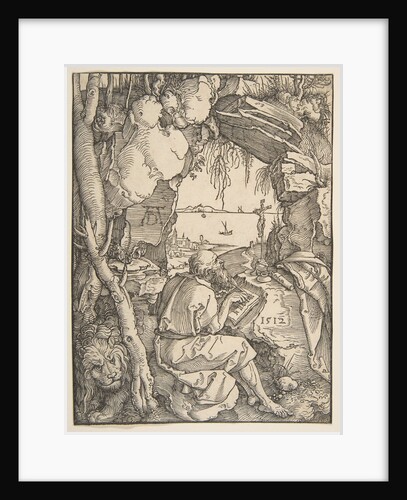Saint Jerome in a Cave, 1512 by Albrecht Dürer