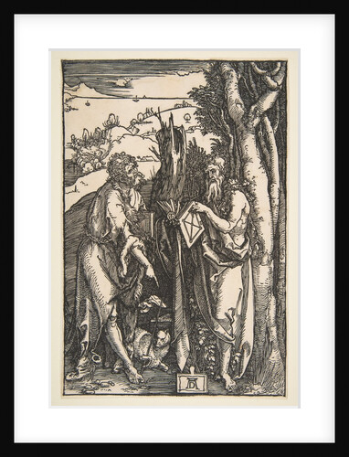 Saint John the Baptist and Saint Onuphrius, ca. 1503 by Albrecht Dürer
