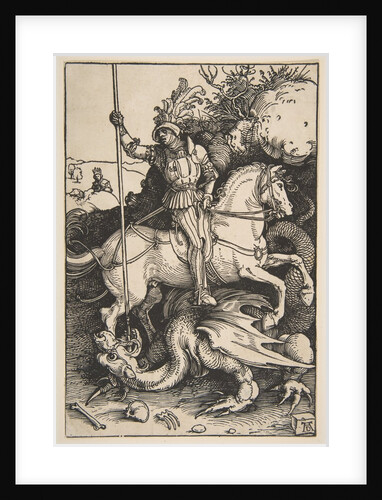 Saint George and the Dragon, ca. 1504 by Albrecht Dürer