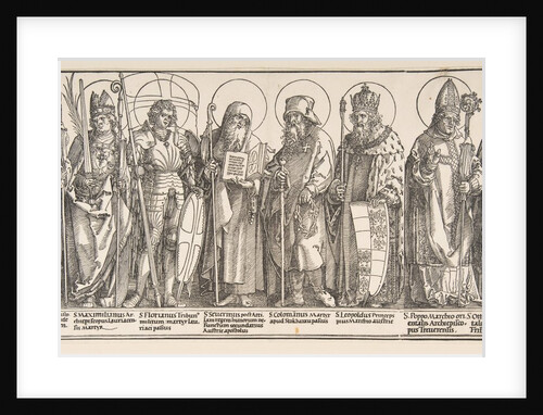 The Patron Saints of Austria, 1515-17 by Albrecht Dürer