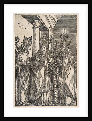 Saints Nicholas, Ulrich and Erasmus by Albrecht Dürer