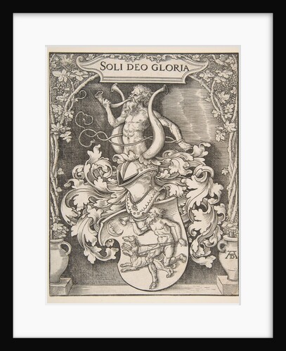 Coat of Arms of Johann Tscherte by Albrecht Dürer