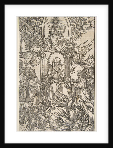 Illustration from Revelations Sancte Birgitte, Koberger Nuremberg 1502 by Albrecht Dürer