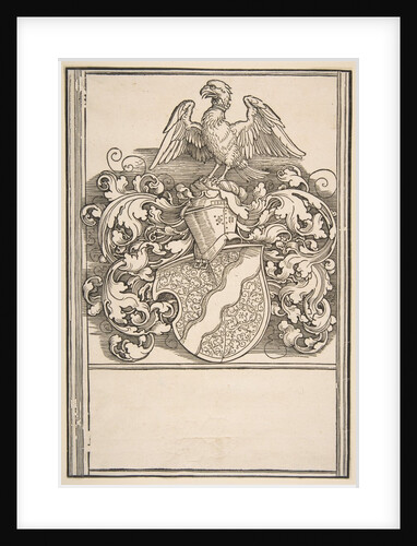 Arms of Michel Beheim by Albrecht Dürer