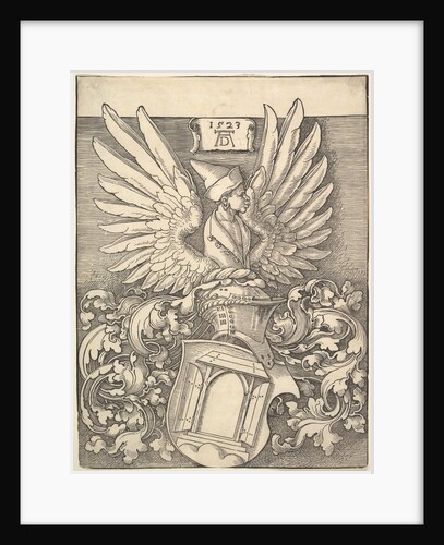 Coat of Arms of Albrecht Dürer, 1523 by Albrecht Dürer