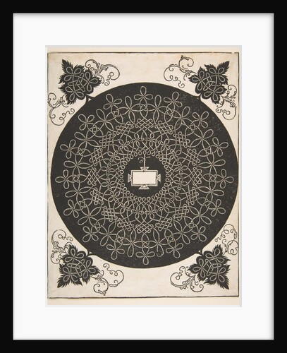 Embroidery Pattern with an Oblong Panel in its Center, 1521 before by Albrecht Dürer