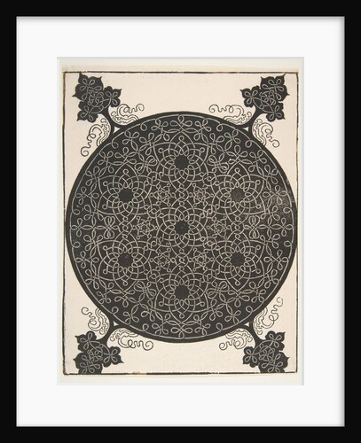 'The Fifth Knot'. Interlaced Roundel with Seven Six-pointed Stars, 1521 before by Albrecht Dürer