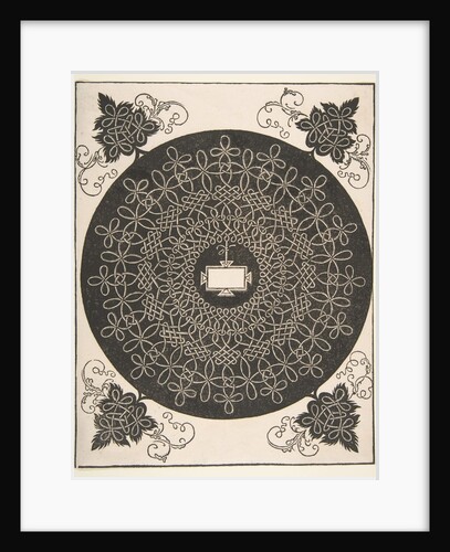 Embroidery Pattern with an Oblong Panel in its Center, 1521 before by Albrecht Dürer